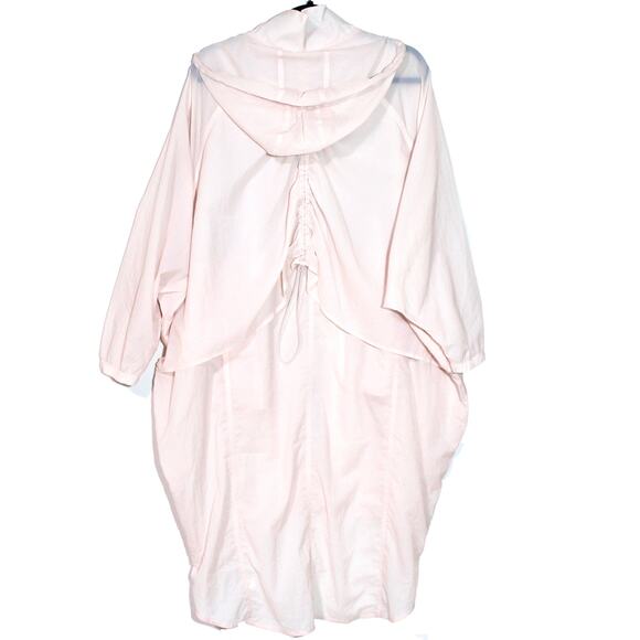 Athleta Canopy Parachute Jacket Long Pink Size Small NWT - Picture 3 of 11